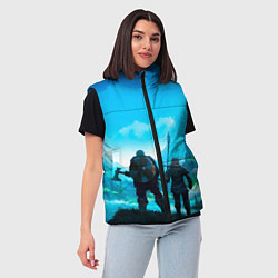 Женский жилет Вальгала, цвет: 3D-черный — фото 2