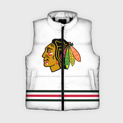 Женский жилет Чикаго Блэкхокс Форма1, цвет: 3D-черный