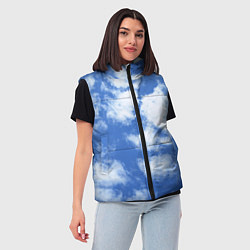 Женский жилет ОБЛАКА, цвет: 3D-красный — фото 2