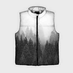 Женский жилет Туманный лес