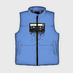 Женский жилет Касета из 0 и 1, цвет: 3D-красный