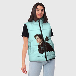 Женский жилет Дневники вампира,, цвет: 3D-черный — фото 2