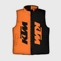 Женский жилет KTM КТМ Z, цвет: 3D-красный