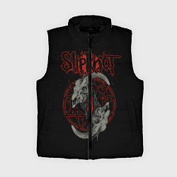 Женский жилет Slipknot Черепа, цвет: 3D-черный