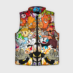 Женский жилет CUPHEAD, цвет: 3D-красный