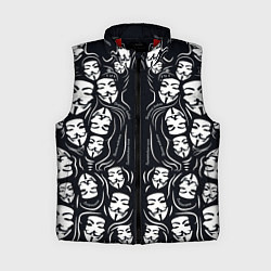 Женский жилет Анонимусы надбисиси линии