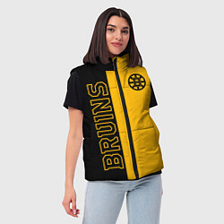 Женский жилет NHL BOSTON BRUINS, цвет: 3D-черный — фото 2