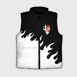 Женский жилет BLEACH FIRE БЛИЧ ОГОНЬ, цвет: 3D-черный