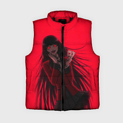 Женский жилет ЮМЭКО БЕЗУМНЫЙ АЗАРТ, цвет: 3D-черный