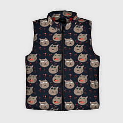 Женский жилет Котомания YES, цвет: 3D-красный