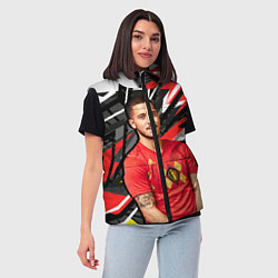 Женский жилет Эден Азар, цвет: 3D-черный — фото 2