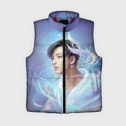 Женский жилет Jeon BTS, цвет: 3D-красный