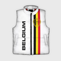 Женский жилет СБОРНАЯ БЕЛЬГИИ, цвет: 3D-красный