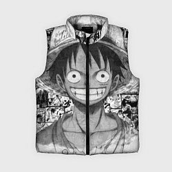Женский жилет Луфи улыбается one piece, цвет: 3D-черный