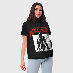 Женский жилет Maneskin Rock Band, цвет: 3D-красный — фото 2