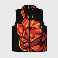 Женский жилет Большой Уикенд, цвет: 3D-черный