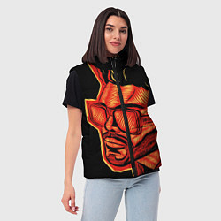 Женский жилет Большой Уикенд, цвет: 3D-черный — фото 2