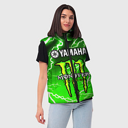 Женский жилет YAMAHA X MONSTER SPORT, цвет: 3D-черный — фото 2