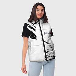 Женский жилет MASS EFFECT ПОСЛЕДНИЙ БОЙ БЕЛ, цвет: 3D-светло-серый — фото 2
