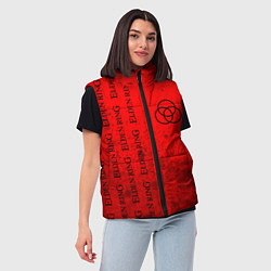 Женский жилет Элден Ринг - Взрыв Паттерн, цвет: 3D-светло-серый — фото 2
