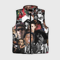 Женский жилет Короли Рэпа KING RAP, цвет: 3D-черный