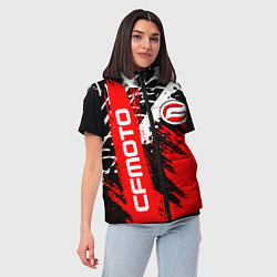 Женский жилет CFmoto СФ мото RED STYLE, цвет: 3D-черный — фото 2