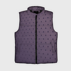 Женский жилет Металлический фон, цвет: 3D-черный
