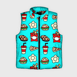 Женский жилет Вкусняхи из Макдака!, цвет: 3D-красный
