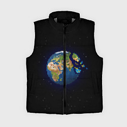 Женский жилет Разрушение земли!, цвет: 3D-светло-серый