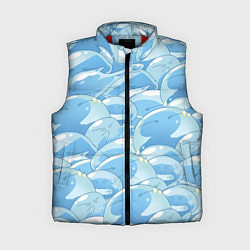 Женский жилет О МОЕМ ПЕРЕРОЖДЕНИЕ В СЛИЗЬ, цвет: 3D-красный