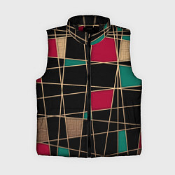 Женский жилет Модный абстрактный узор