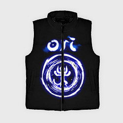 Женский жилет Ori, дух-хранитель леса, цвет: 3D-черный