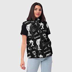 Женский жилет Ghostemane, цвет: 3D-черный — фото 2