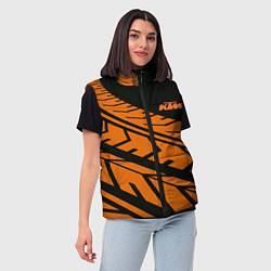 Женский жилет ORANGE KTM КТМ Z, цвет: 3D-красный — фото 2