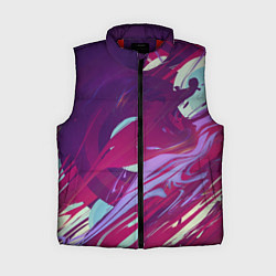 Женский жилет Мощный градиент, цвет: 3D-красный