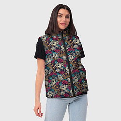 Женский жилет Тату, цвет: 3D-красный — фото 2