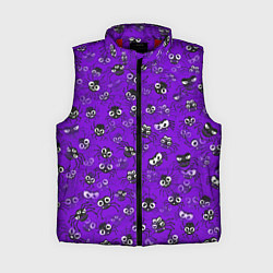 Женский жилет Вредные паучки, цвет: 3D-красный