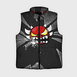 Женский жилет Geometry Dash: Fragments, цвет: 3D-красный