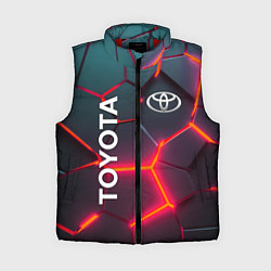 Женский жилет TOYOTA 3D NEON ТОЙОТА 3Д ПЛИТЫ НЕОН