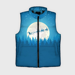 Женский жилет Санта с Оленями