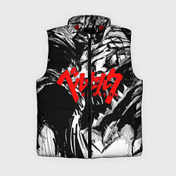 Женский жилет БЕРСЕРК РИСУНОК BERSERK, цвет: 3D-красный