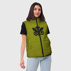 Женский жилет Гвардия Смерти после Ереси цвет легиона, цвет: 3D-светло-серый — фото 2