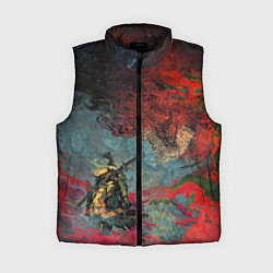 Женский жилет Sekiro Самурай против дракона