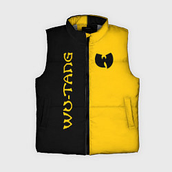 Женский жилет WU-TANG CLAN ЧЁРНО ЖЁЛТЫЙ