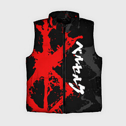 Женский жилет БЕРСЕРК КРАСНОЕ КЛЕЙМО ИЕРОЛГИФЫ