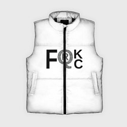 Женский жилет FQRck - Локдаун, цвет: 3D-черный