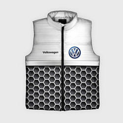 Женский жилет Volkswagen Стальная решетка, цвет: 3D-светло-серый