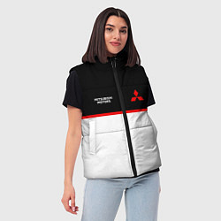 Женский жилет Mitsubushi Два цвета, цвет: 3D-черный — фото 2