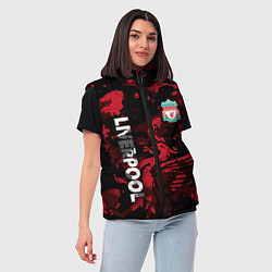 Женский жилет Ливерпуль, Liverpool, цвет: 3D-светло-серый — фото 2