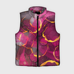 Женский жилет Малиновое вино